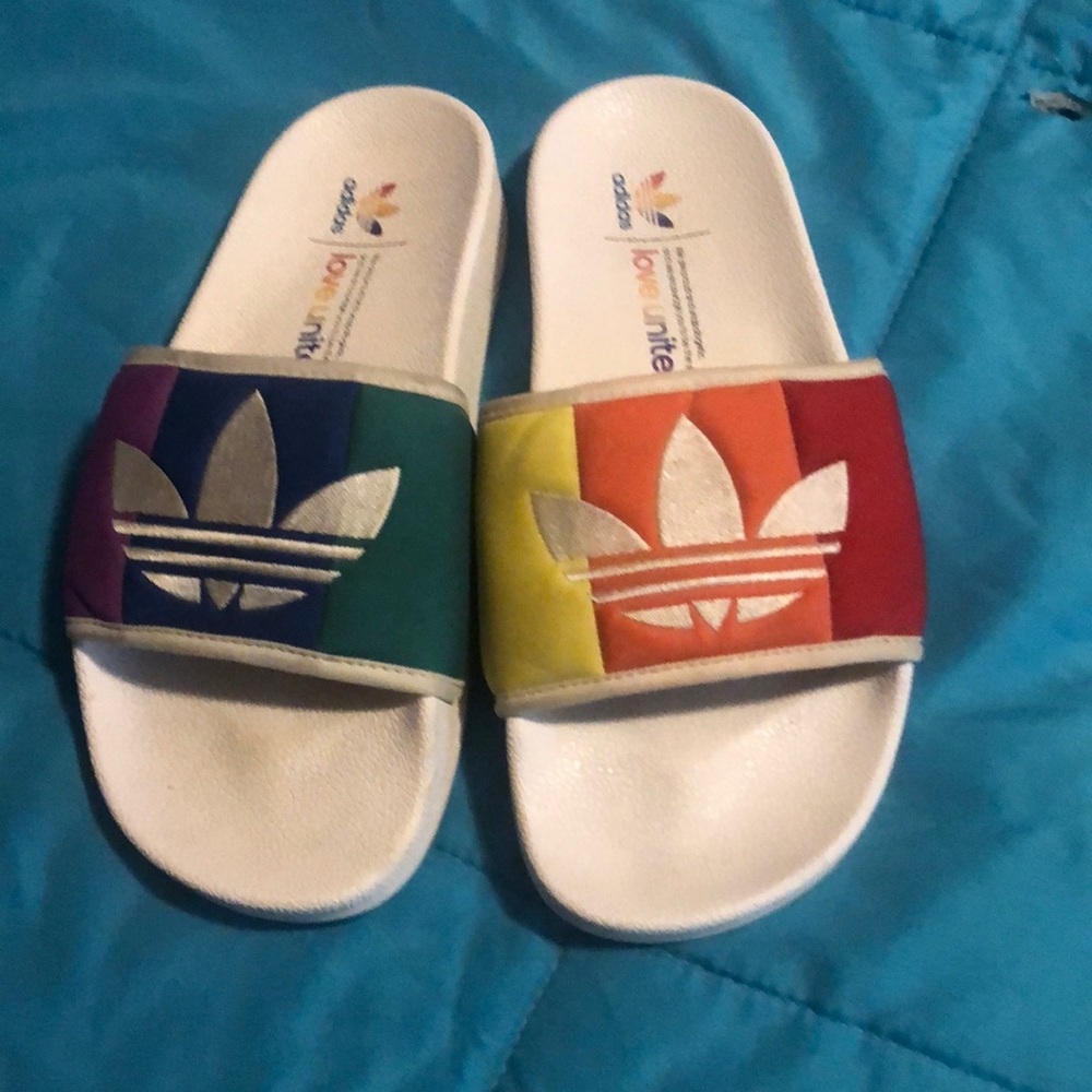 Adidas pride sandals